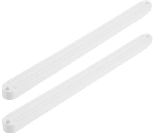 Tofficu Dresser Drawer Slides 235mm Plastic Drawer Rails Side Mount Track for Wardrobe Keyboard