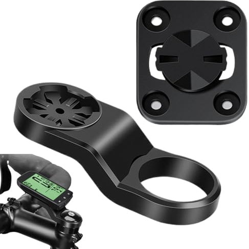 shpuuyy Support de téléphone pour vélo, scooter, pince de téléphone ergonomique à angle réglable en aluminium avec clip arrière pour la navigation tout-terrain, VTT, vélo