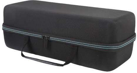 AMONIDA Portable Shockproof Splashproof Travel Projector EVA Hard Bag, Projector Case with Velvet Interior, Ideal for Nebula Capsule 3, 1st, 2nd Gen, HY300, HY320