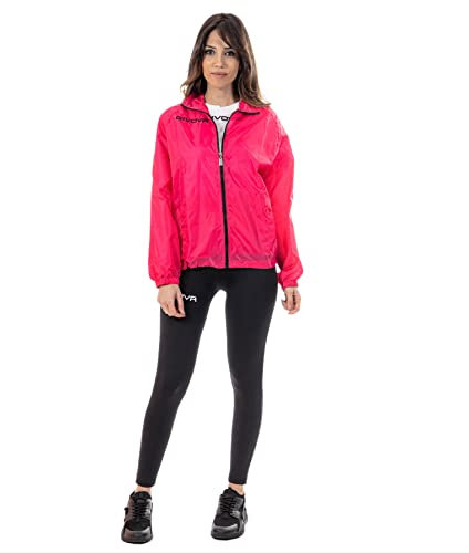 GIVOVA Unisex - Enfant Pluie Basico Blouson, Fuschia, XXS EU