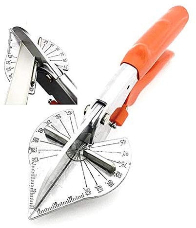 Multi Winkel Gehrungsschere Cutter Handwerkzeuge, 45-135 Grad einstellbaren Winkel Schere Trimmen Schere Werkzeuge