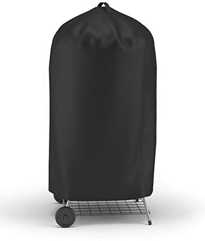 Springreen Grillabdeckung Wetterfest für Kugelgrill Ø71 x 68 cm - Hochwertige Kugelgrill Abdeckung aus 100% Polyester - Grill Abdeckhaube, Schutzhülle Grill - Wasserdicht, Winddicht, UV-Beständig