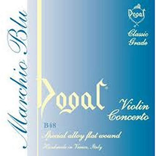 Dogal® »B48 VIOLIN SET MARCHIO BLU CONCERTO - BALL END« Saiten für Violine - Special Alloy Flat Wound - Ball End