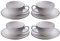 Lot de 4 tasses The Nippon White