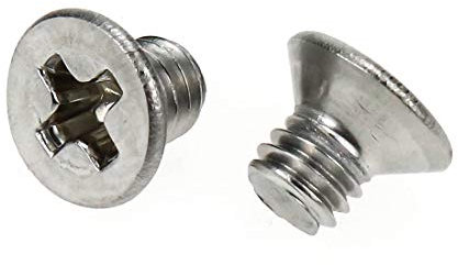 Yootop 200 Pz M4x5 Phillips svasatore testa a testa svasata in acciaio inox 304 Filettatura completa metrica standard di montaggio hardware accessori di fissaggio