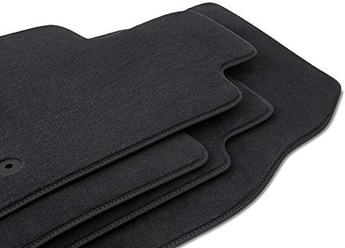 Wielganizator Automatte – Passend für BMW 3 E46 Kompakt, Coupé, Limousine, Kombi, Touring 1998-2007 – Velours – Autozubehör - Auto Fußmatten – Fußmatte Auto – 4-teilig - Graphit