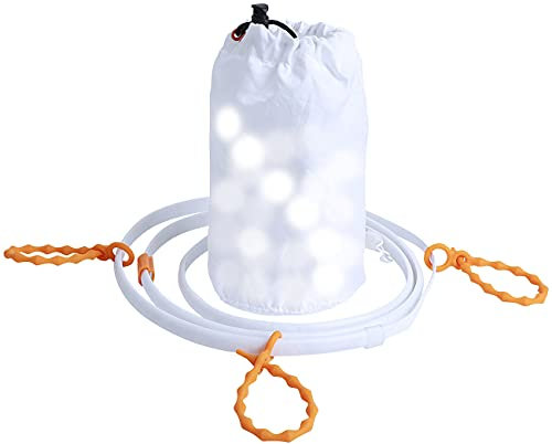 Lunartec Lichter-Schlauch: 2in1-Outdoor-USB-LED Lichtschlauch, 45 LED, 315 lm, weiß, IP67, 1,5 m (Lichtschlauch Weihnachten, innen, Weihnachtsbeleuchtung)