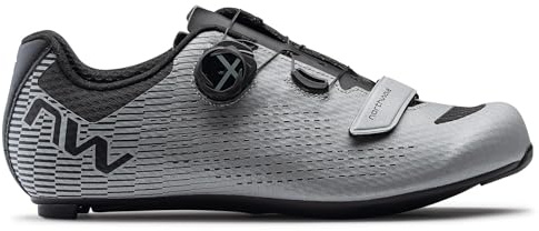 Northwave Storm Carbon 2 Rennrad Fahrrad Schuhe Reflective silberfarben 2024: Größe: 42