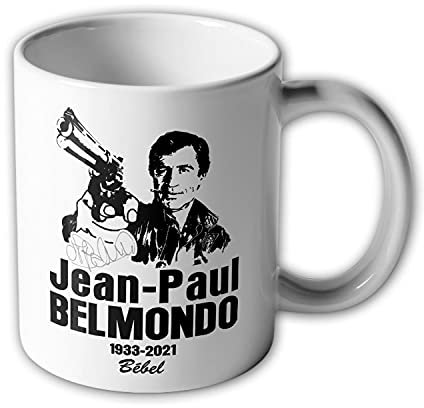 Copytec Mug Jean-Paul Belmondo Bébel acteur légende des professionnels France Action Held Star