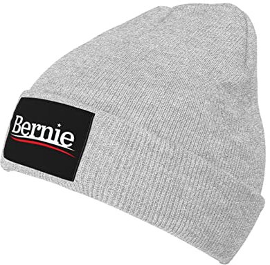 Lawenp Bernie Sanders Beanie Mütze für Damen Herren Wintermütze Damen Cuffed Beanies Knit Skull Cap Warme Skimützen