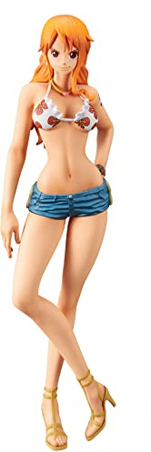Banpresto BP19393 One Piece Actionfigur Nami, Grandista Nero, 28 cm, Mehrfarbig