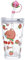 Tasses en Verre Bouteille d'eau de verre Cartoon Nuages ​​de nuages ​​de la bouteille d'une bouteille d'alcool à boire portable d'une bouteille d'étanchéité Verres à Boire ( Size : 480ml , Color : Gee