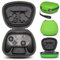 sisma Switch Controller Aufbewahrung Tasche Kompatibel mit Offizielle Switch Pro Controller, Robuste Aufbewahrungstasche Hard Case Sicherer Schutz Hülle für Unterwegs, Grün