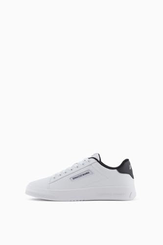 Armani Exchange Seattle, Scarpe da Ginnastica Uomo, Op White Black, 42 EU