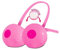 aufblasbare Brüste rosa tragbar Junggesellenabschied sexy Party Gadget für Erwachsene 18+