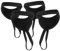 POPETPOP Dragonnes pour Bâtons De Ski Et De Randonnée en Polyester Robuste Confortables Et Faciles À Utiliser Lot De 2 Paires