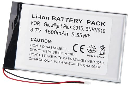 CHUNGAIL Batterie Compatible pour Barnes Noble PR-285083 pour Barnes Noble BNRV510 Nook Glowlight Plus 2015, KOBO Glo HD(1500mAh, 3.7V, Li-Polymère)