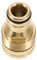 SEWOART Adaptador De Manguera De Agua 1/2-3/4 Pulgada Conector Rápido para Grifo