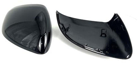 Spiegelgehäuse Für Mercedes Für Benz EQE V295 EQS V297 S Klasse S480 S580 4Matic S680 CS Klasse W206 W223 Ersatz Spiegel Abdeckung(Schwarz)