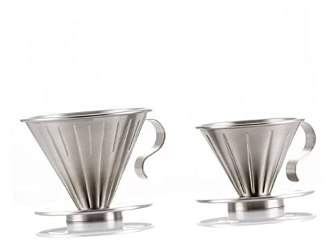 DECHOUS Tazza Con Filtro A Goccia Per Caffè Con Capacità Da 1 A 4 Tazze Con Supporto Separato