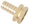 wenyouya Brass Garden Hose Adapter Set (2-Pack) | 4-Size Conversion (3/8 to 3/4 Barb to 3/4 GHT Inner) | High Pressure Leakproof | Heavy Duty 10x7x5cm | Yellow Brass Construction(5/8 inch)