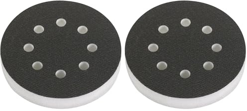 Bosch Accessories Bosch Professional Adapter für Exzenterschleifer (Ø 125 mm, gelocht), Grau (Packung mit 2)