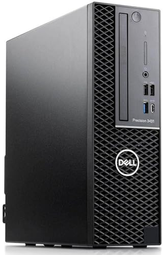 PC Computer Desktop Dell Precision 3431 SFF, Processore Core i9-9900, Memoria Ram 32Gb, Disco SSD 512Gb, Win 11 (Ricondizionato)