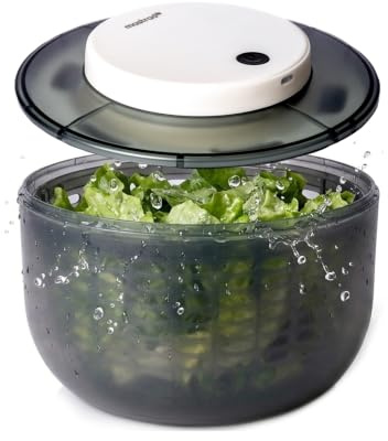 mastrad - Essoreuse À Salade Électrique Rechargeable USB-C 26 cm