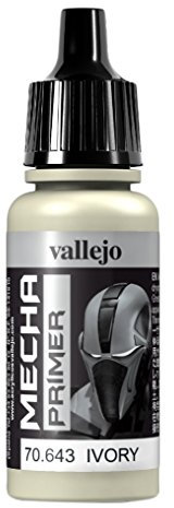 Vallejo 17 ml AV Mecha Color Acrylic Airbrush Colour - Ivory Primer