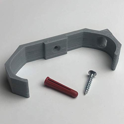 Google Home Mini Support Mural 2 Pieds Gris (Peut être caché sous Les étagères/armoires, etc.)