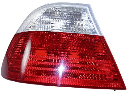 BESTPRICE 1x Heckleuchte links außen Blinker weiß ohne Lampenträger Kompatibel mit BMW 3er Coupe (E46)
