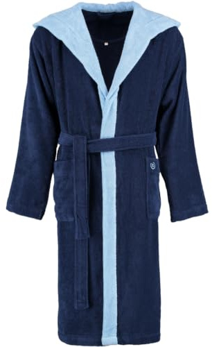 bugatti Bademäntel Herren Kapuze Stefano Marine blau - 493
