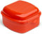 Rotho Memory Microwave Eierkocher 0,45l für die Mikrowelle, Kunststoff (PP) BPA-frei, rot, 0,45l (11,0 x 11,0 x 6,5 cm)