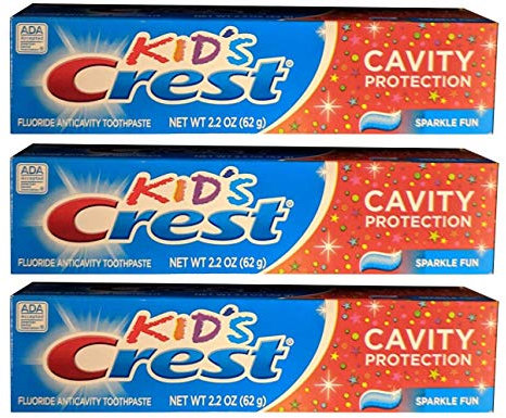 Crest Kids Crest Toothpaste - Cavity Protection, 6.6 Oz (3 Pack)