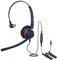 Headset für Mitel MiVoice 8528 8568 4220 4222 4223 4224 4223 4225 5380 Digital Telefon kostenloses Kabel QD002P EAR510