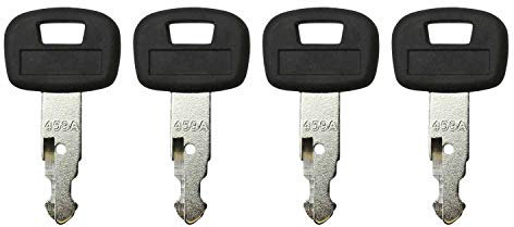 Clés de Contact 459A non Noir Interrupteur d’allumage Manuel 4 voies Normalement ouvert pour Pelle Kubota KX121-3 KX161-3 KX41-3 KX71-3 KX91-3 U15 U17 U25S U35 Tracteur L39 L45 L47 L48