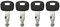 Clés de Contact 459A non Noir Interrupteur d’allumage Manuel 4 voies Normalement ouvert pour Pelle Kubota KX121-3 KX161-3 KX41-3 KX71-3 KX91-3 U15 U17 U25S U35 Tracteur L39 L45 L47 L48