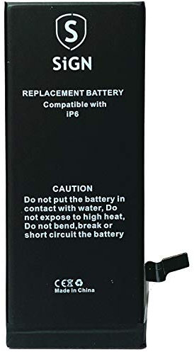 SIGN® BT6G | Batería Compatible iPhone 6 | 1810 mAh | 3.82V 6.91Wh | IC Original | 12 Meses de Garantía