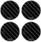 BIKE-label Nabenkappen Nabendeckel 3D Aufkleber Auto Felge Carbon Optik 50 mm 910071