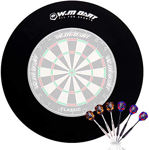 WIN.MAX Dart Catchring Surround Auffangring Dart Backboard Auffangring Rund Dart Surround Eva Dartscheibe 45cm