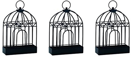 Kit 3 Pezzi Supporto Porta Spirali Antizanzare In Ferro Stile Retrò,set Per Zanzare Per Esterni Con Manico, Innovativo Bruciatore Di Incenso, Nero