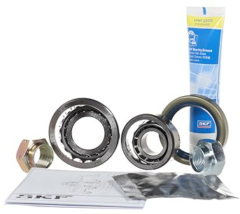 SKF Wheel Bearing Kit With Shaft Seal VKBA 9033 CL Front Axle Position Height 88 mm Length 158 mm Width 158 mm - OE Quality