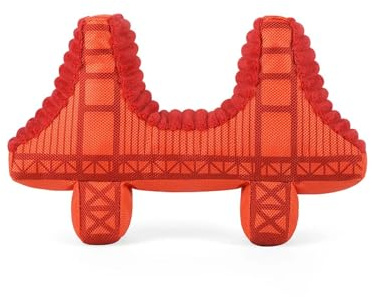 P.L.A.Y Dog Toy_Plush Toy - Golden Gate Bridge_L