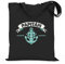 wowshirt Stoffbeutel Jutebeutel Kapitän Papitän Segeln Segler Skipper Angler Bootsfahrer Kompass Vatertag, Farbe:Black