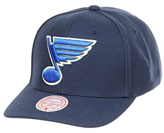 Mitchell & Ness St. Louis Blues Blue NHL Team Ground 2.0 Pro Snapback Cap - One-Size