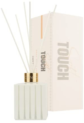 Chnoca Soft Touch Reed Diffuser - 200ml Home Essential Oil with Floral Fragrance | Natural Scented Oil Decor and Air Freshener with Aromatherapy Benefits | Long-Lasting Aroma for home