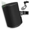 YIDANYOT Wall Mount for Sonos Era 100 Speaker, Adjustable Metal Speaker Wall Stand Space-Saving & Swivel Bracket Holder Compatible with Sonos Era 100 Speaker, Black