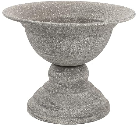 ifundom Maceta Antigua Macetero Pilar Romano Macetero De Urna De Hierro Fundido Maceta De Urna Clásica Macetas Griegas De Resina Florero Decorativo Metal Adornos Arreglo Floral Oficina