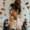 Everjoy Aquarell-Wildblumen, kleine temporäre Tattoo-Aufkleber – wasserfeste kleine Blumen-Fake-Tattoos für Frauen und Mädchen