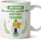 MUGFFINS Personalised Mug for History Teacher Man - in English - You are World's Best - Funny Custom Gift for Colleagues - Ceramic 11oz Mug